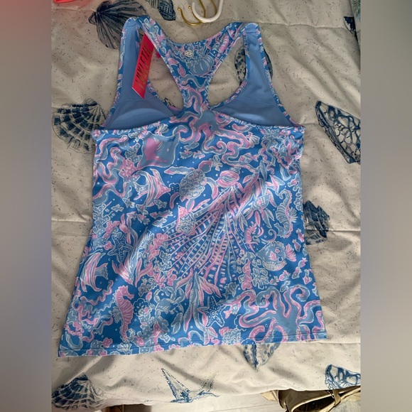 Lilly Pulitzer Luxletic Mina Bra Tank size Medium NWT - Picture 2 of 6